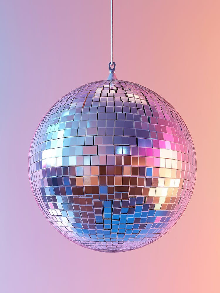 Disco Ball, Disco Ball Wall Art, Retro Wall Décor