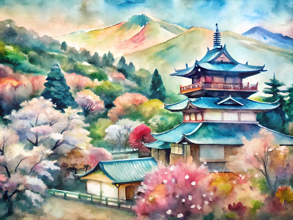 Van Gogh Shirakami Sanchi Japan