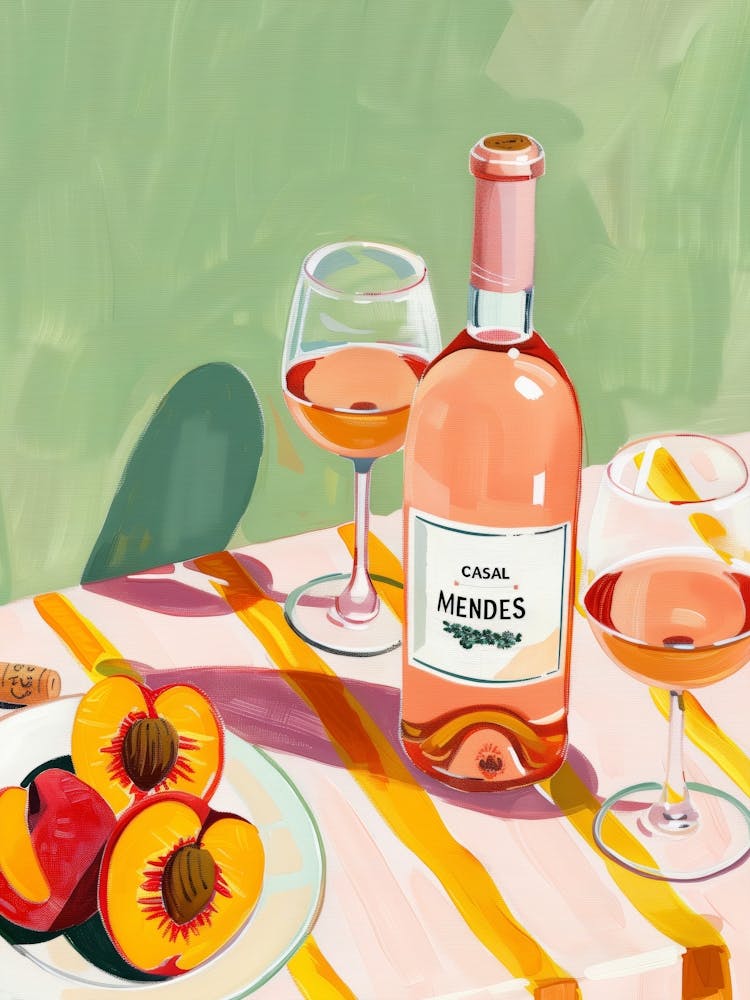 Boho Poster Club 5 Peaches
