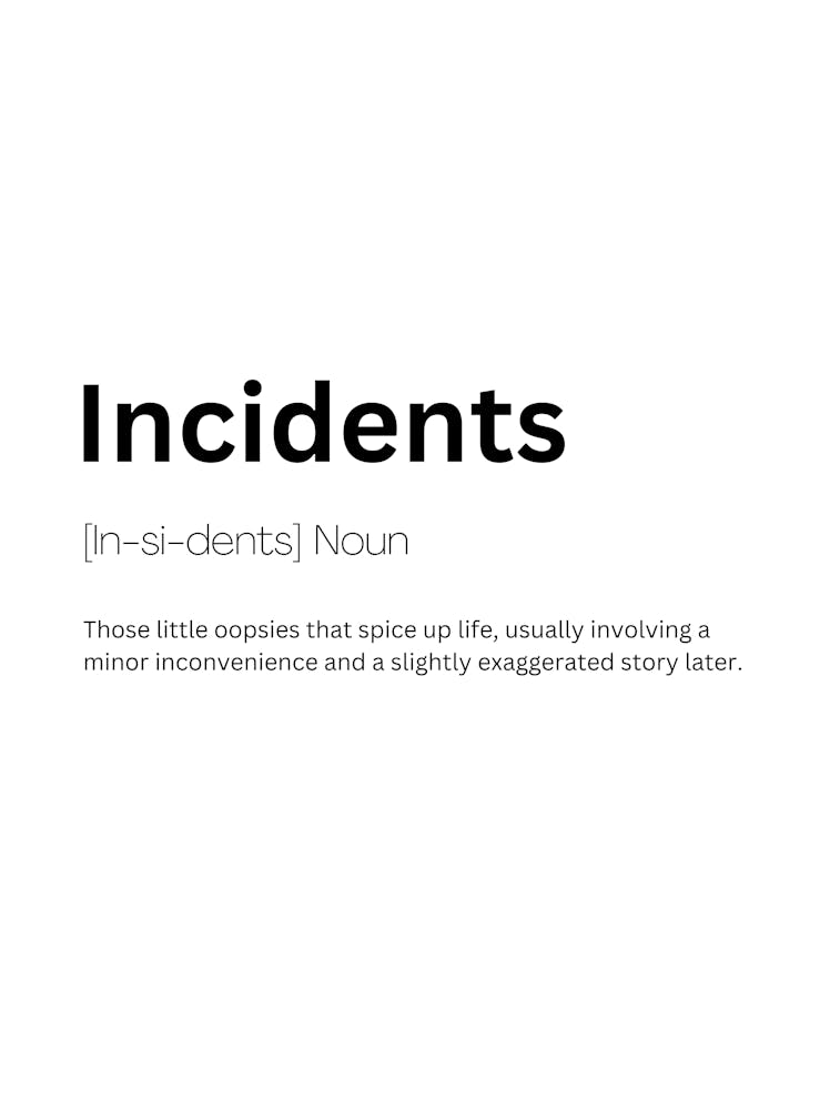 Incidents Definition Meaning 1
