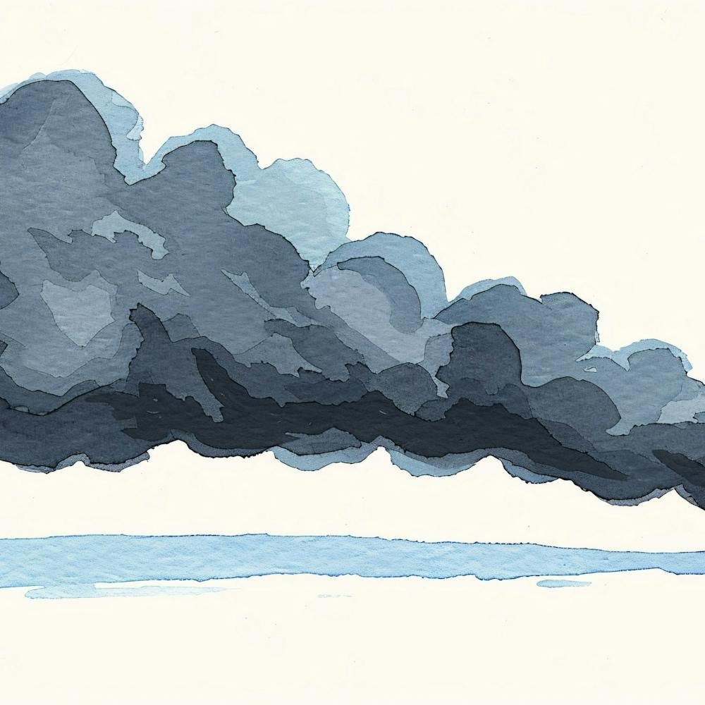 Smoke Billowing Out Of A Chimney