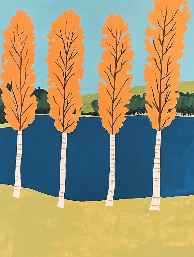 Birch Trees 49