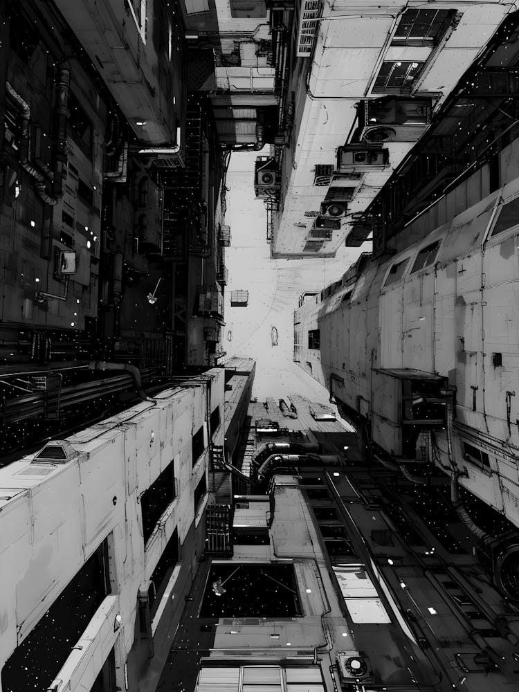 Paysage Urbain Futuriste