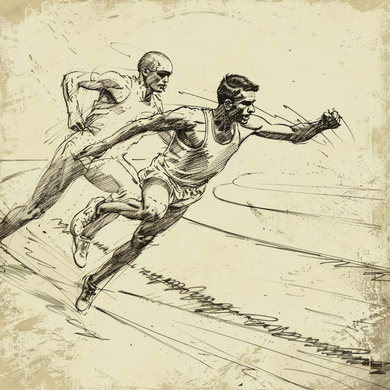 Deux coureurs en course 1