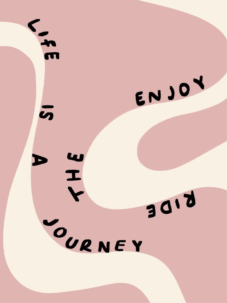 Enjoy the Ride Pink