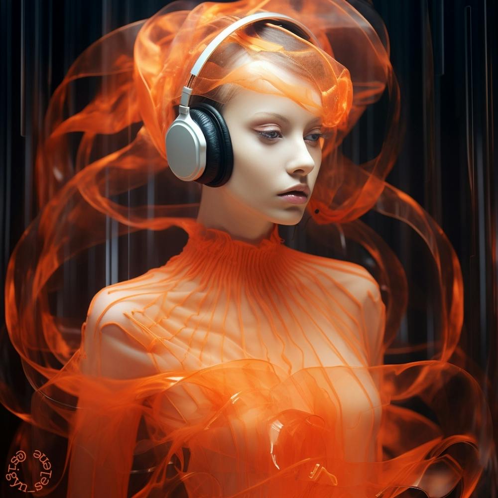 Fire of Music AiArtBySigy