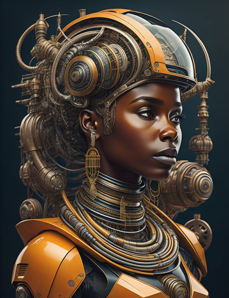 Futuristic Woman 4