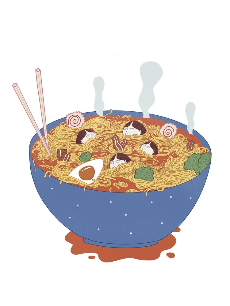 Ramen soup