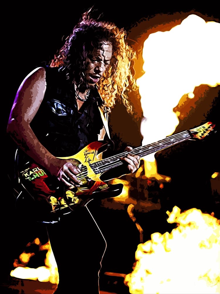 Kirk Hammett Metallica band music 6
