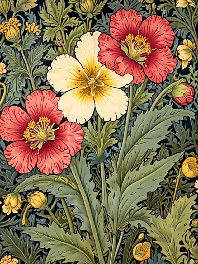 William Morris Flowers
