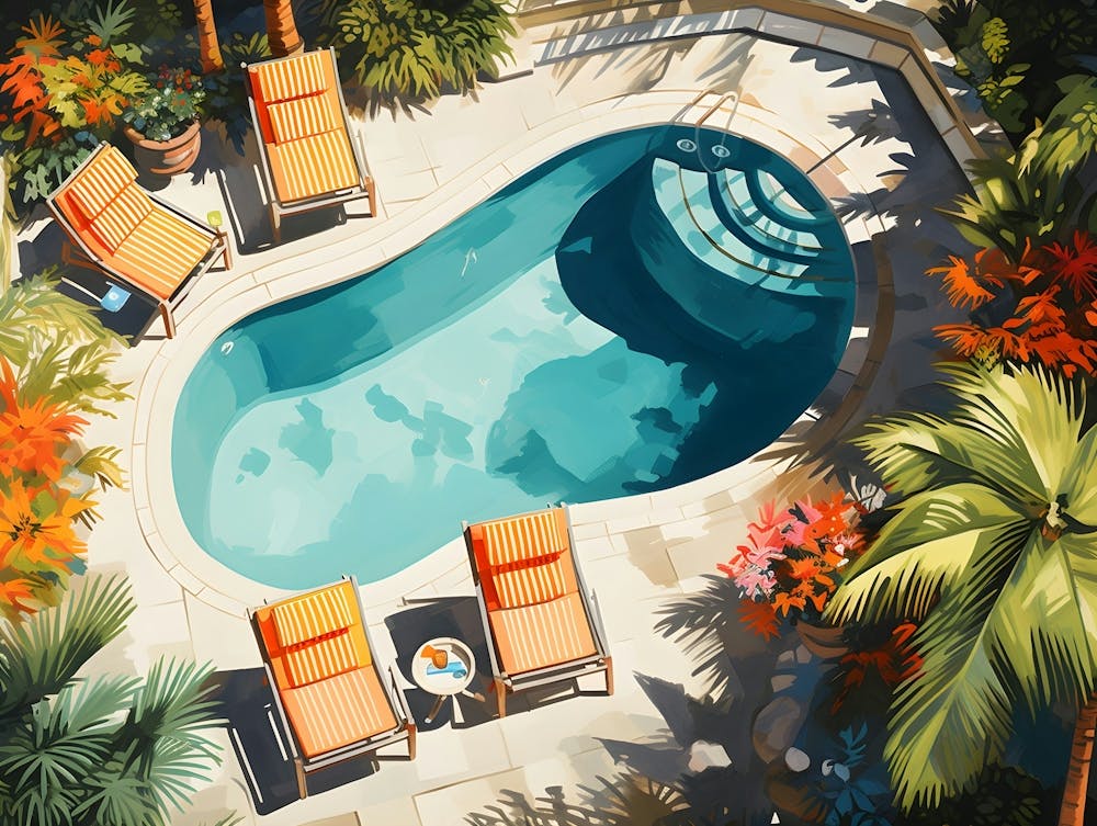 Backyard Pool Delight 1