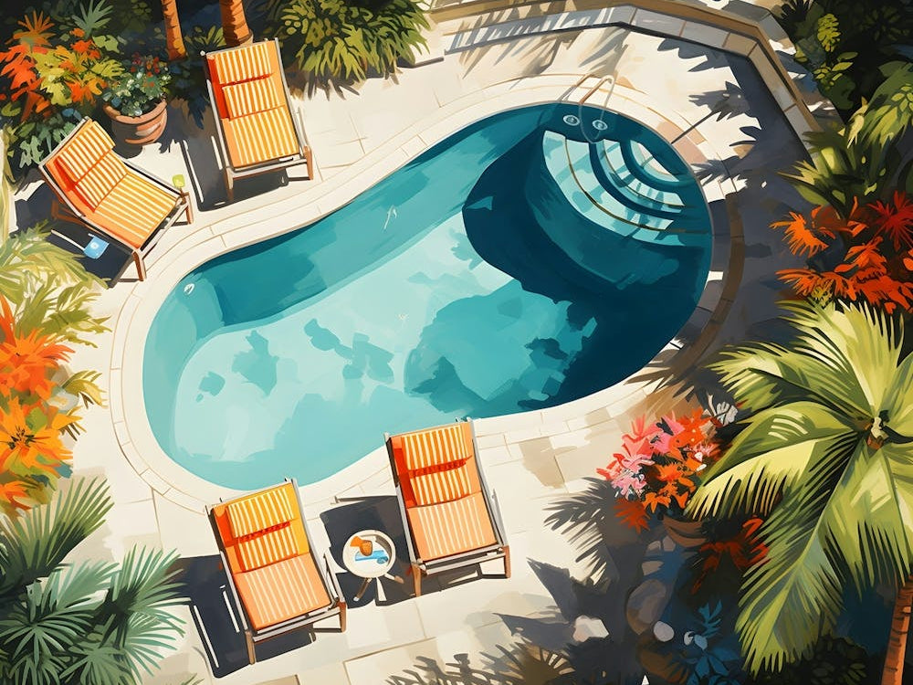 Backyard Pool Delight 1