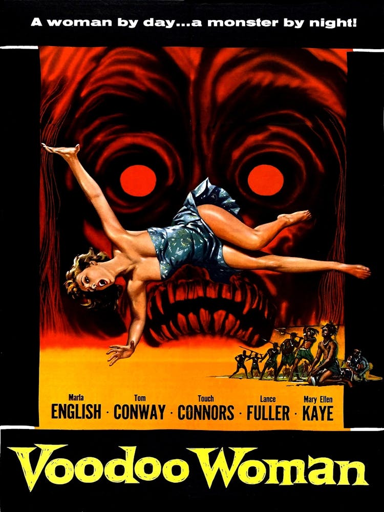 Horror Movie Poster, Voodoo Woman