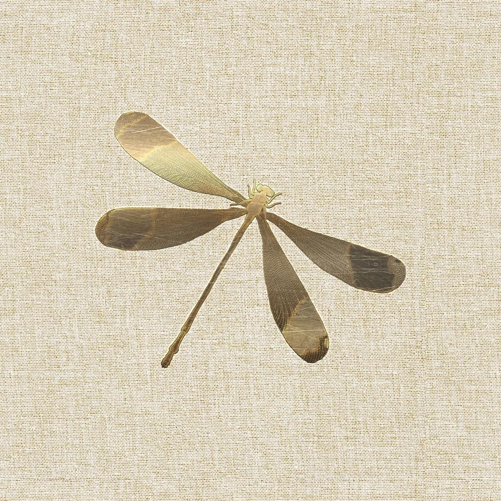 Linen Gold Dragonfly
