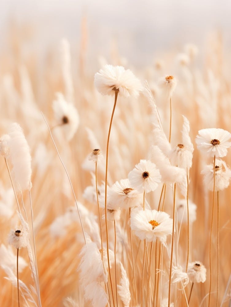 Boho Dried Flowers Daisy 1