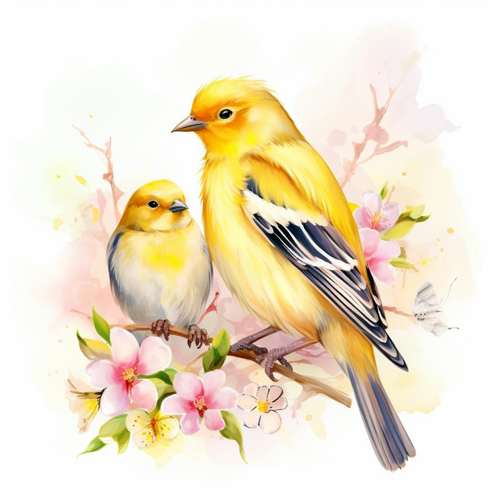 Yellow Goldfinch American Goldfinch Mother's Day