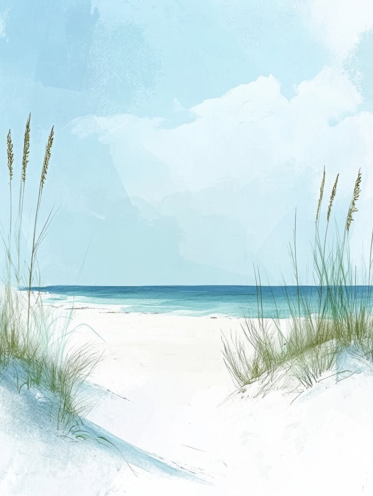 Sand Dunes Canvas Print