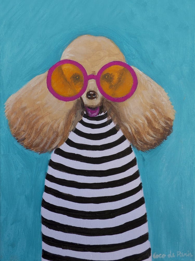 Stripy Poodle
