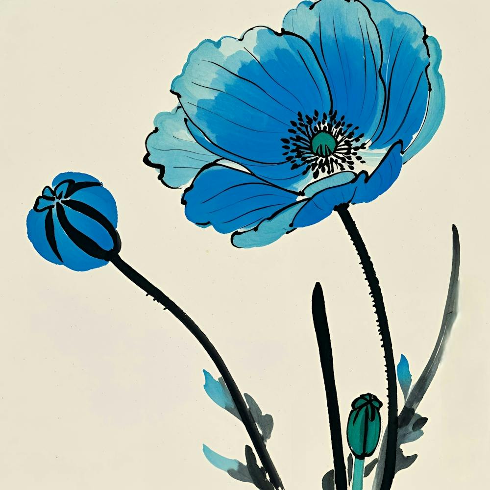 Blue Poppy 2