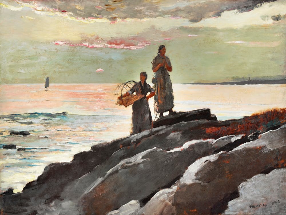 Saco Bay (1896), Winslow Homer