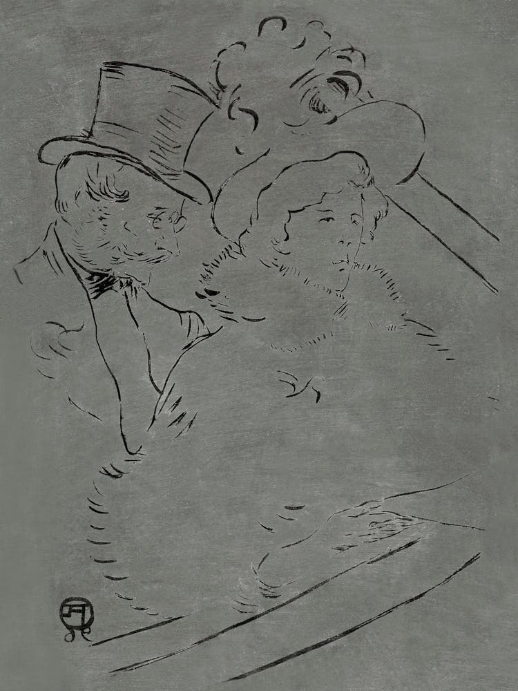 At The Concert (1896), 1, Henri de Toulouse-Lautrec