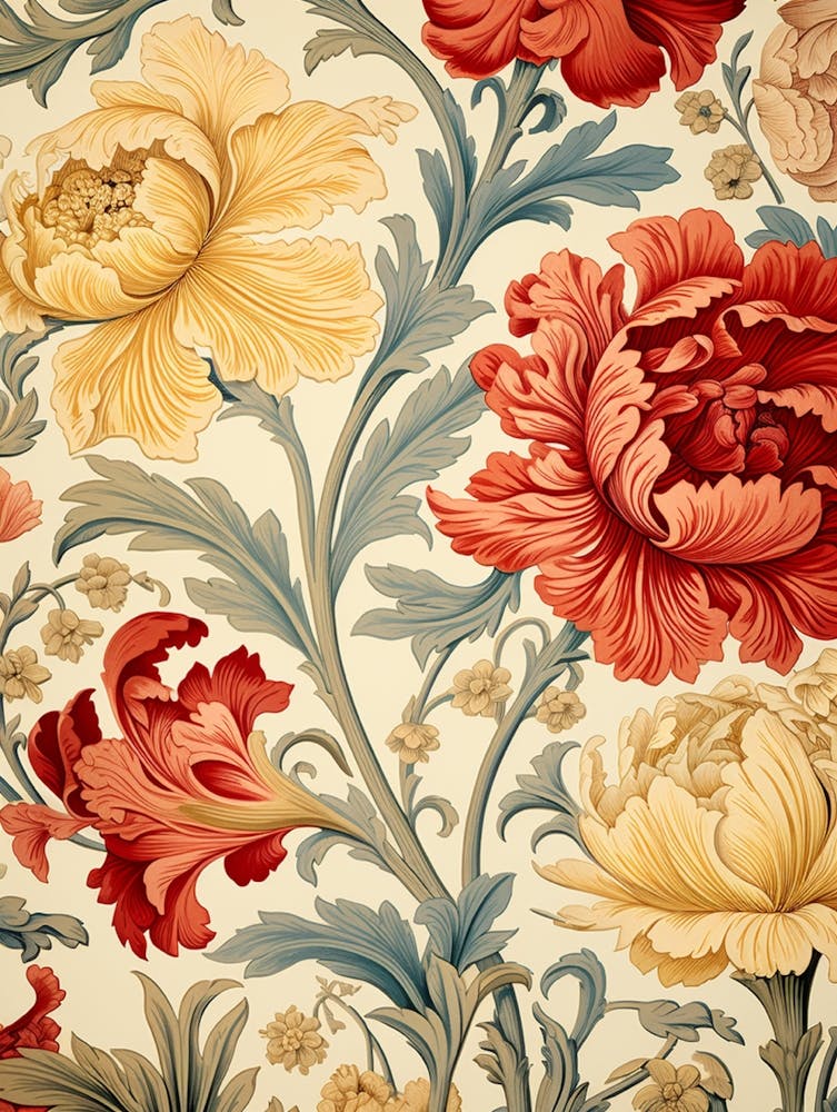 Floral Wallpaper Pattern 6