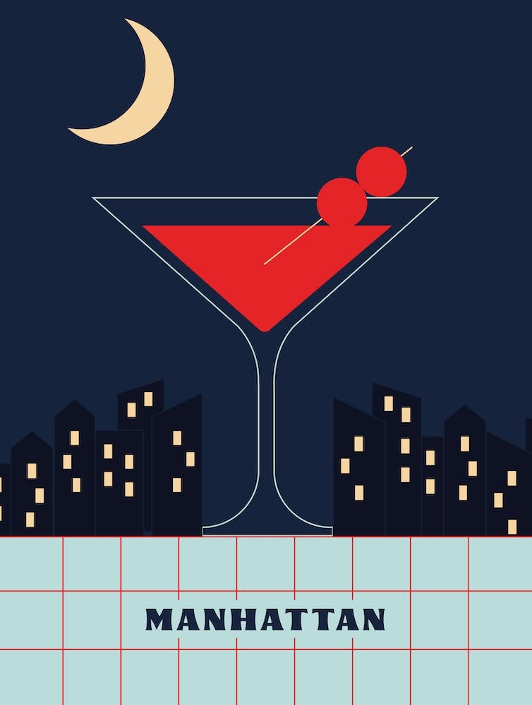 Manhattan Cocktail