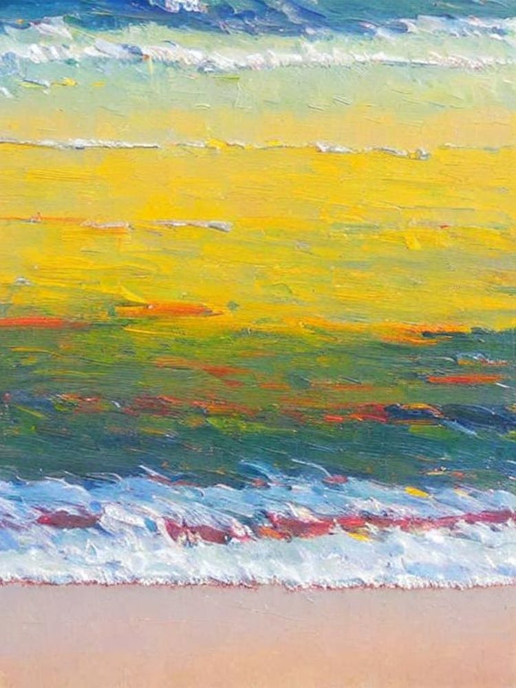 Palm Cove Beach, Australia Bright Abstract