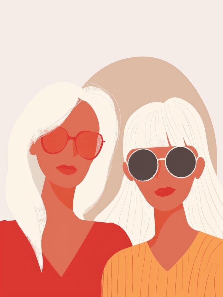 Two Women In Sunglasses 11