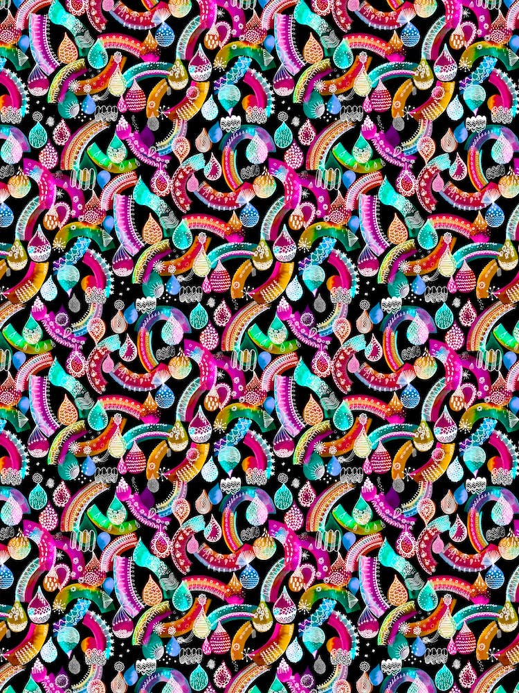 Rainbow Lace Neon