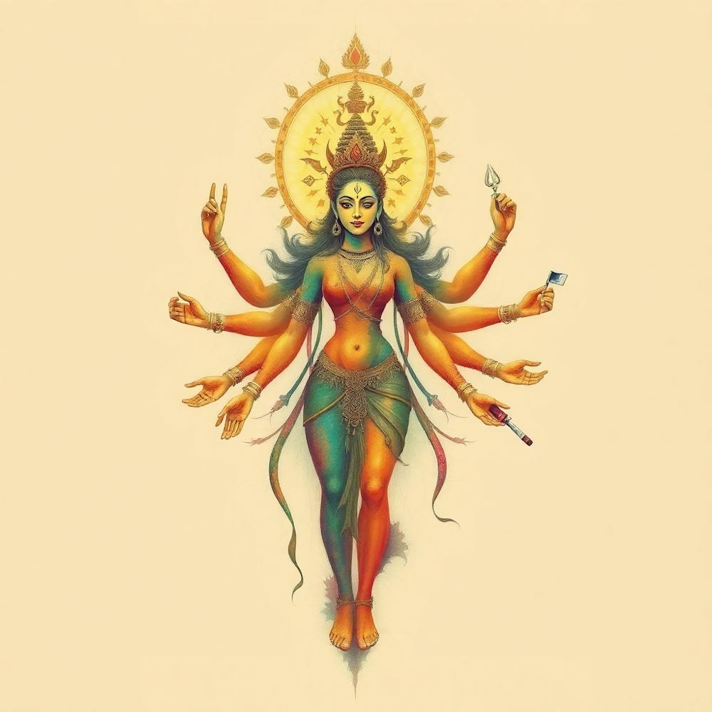 Hindu Goddess 1