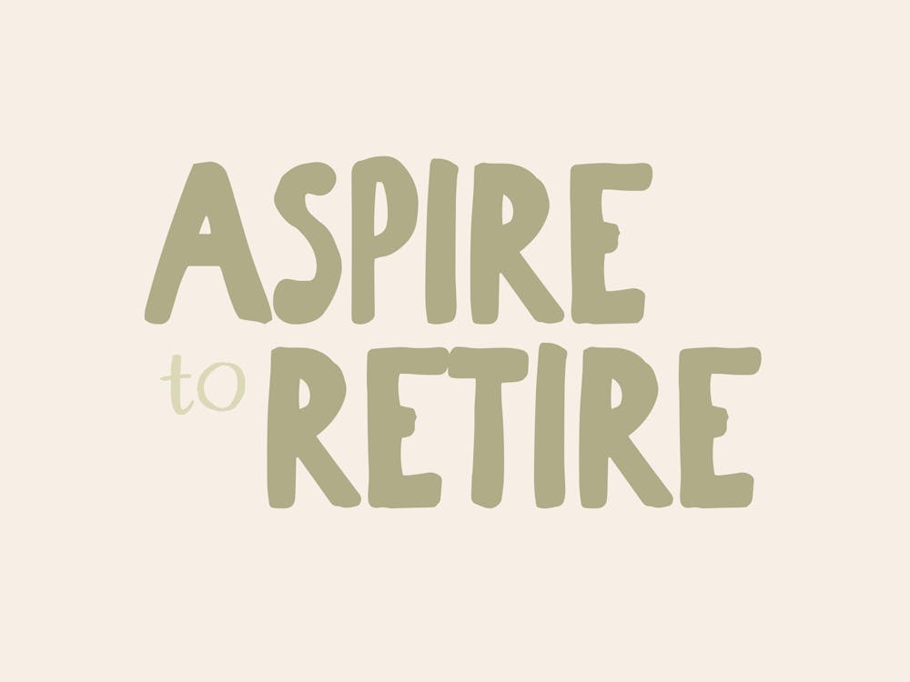 Aspire To Retire | Sage and Cream
