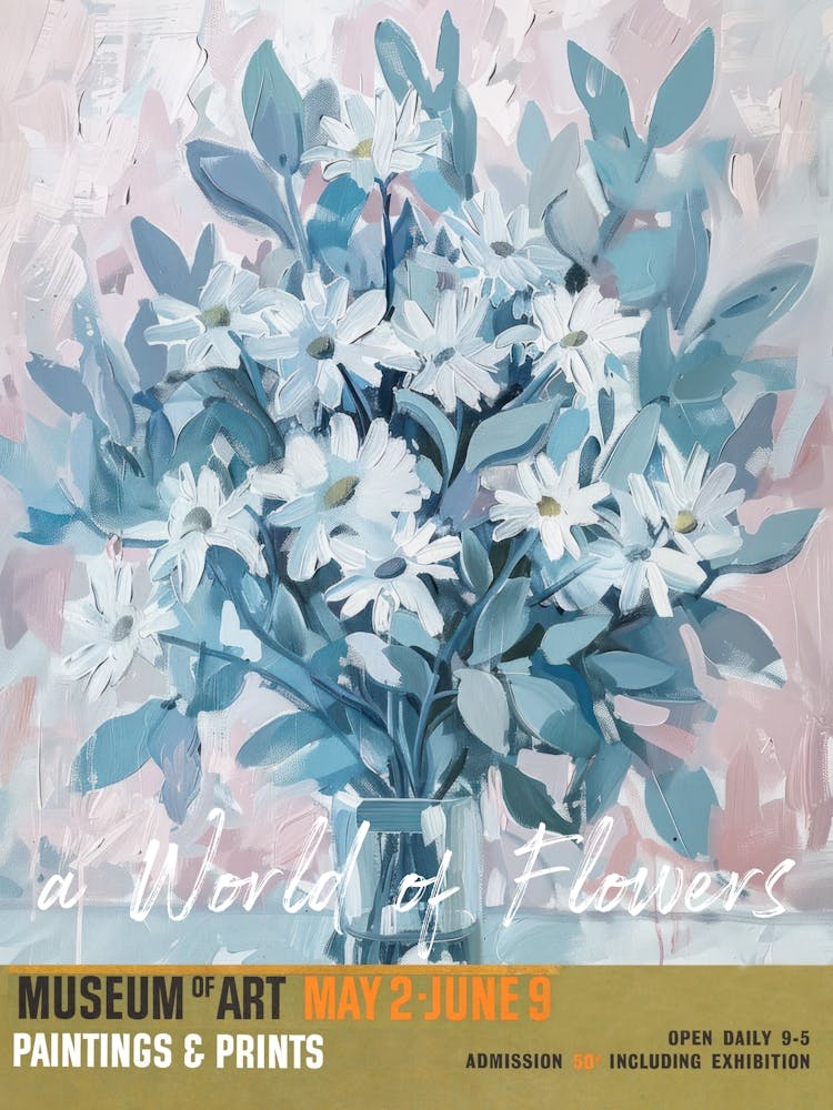 A World Of Flowers, Van Gogh Exhibition Daisy 2