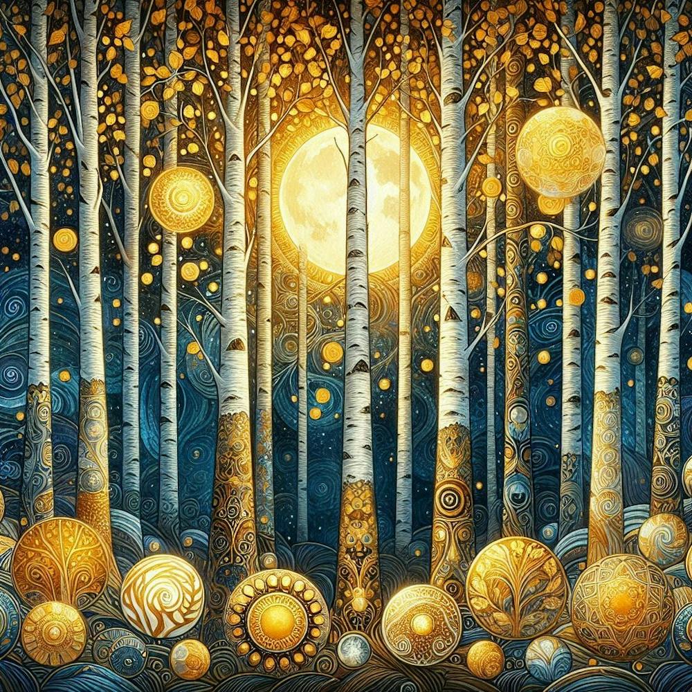 Mondlicht im Wald 2