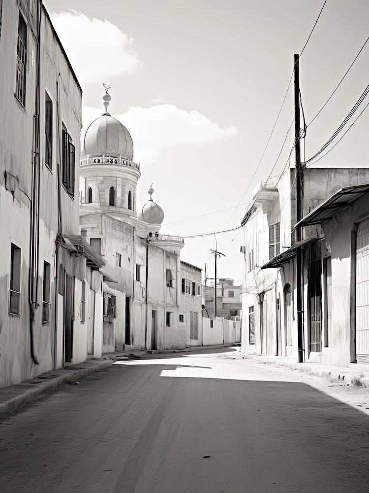 Nazareth, Israel, Photography In Black And White 1
