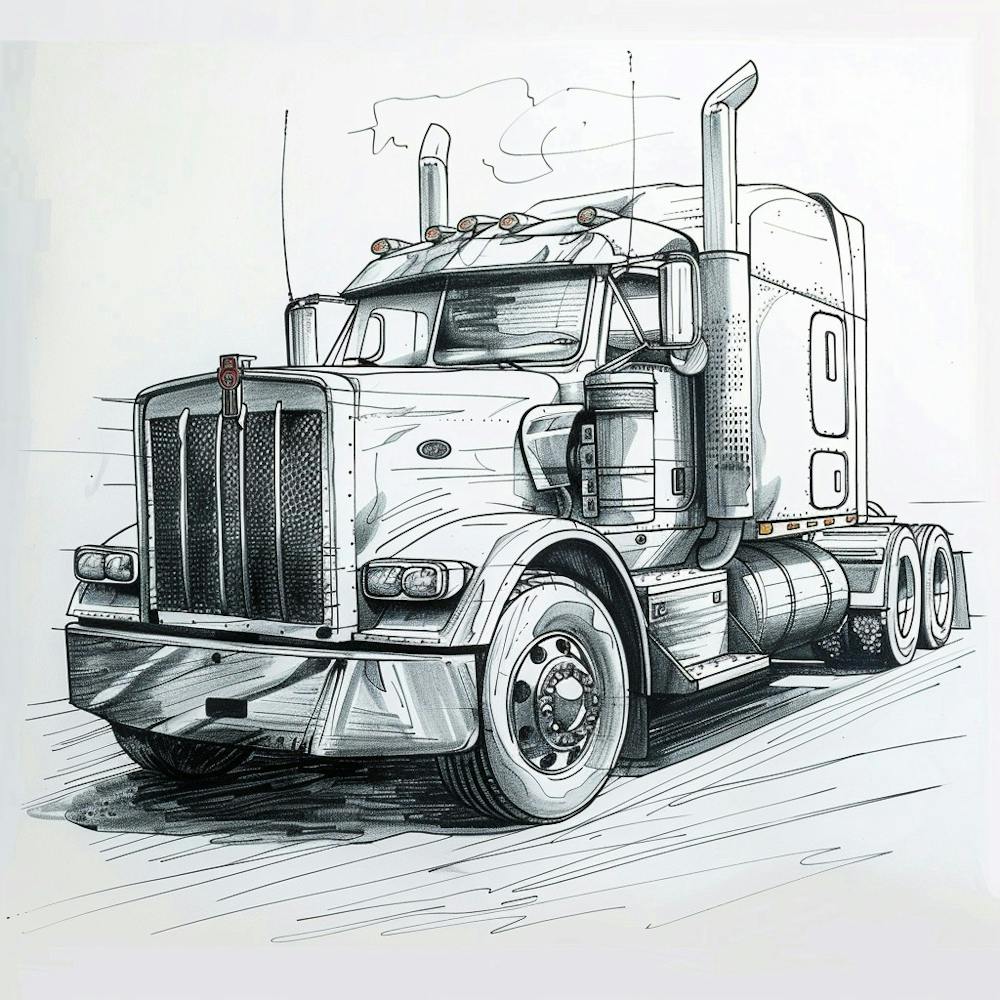 Peterbilt Semi Truck