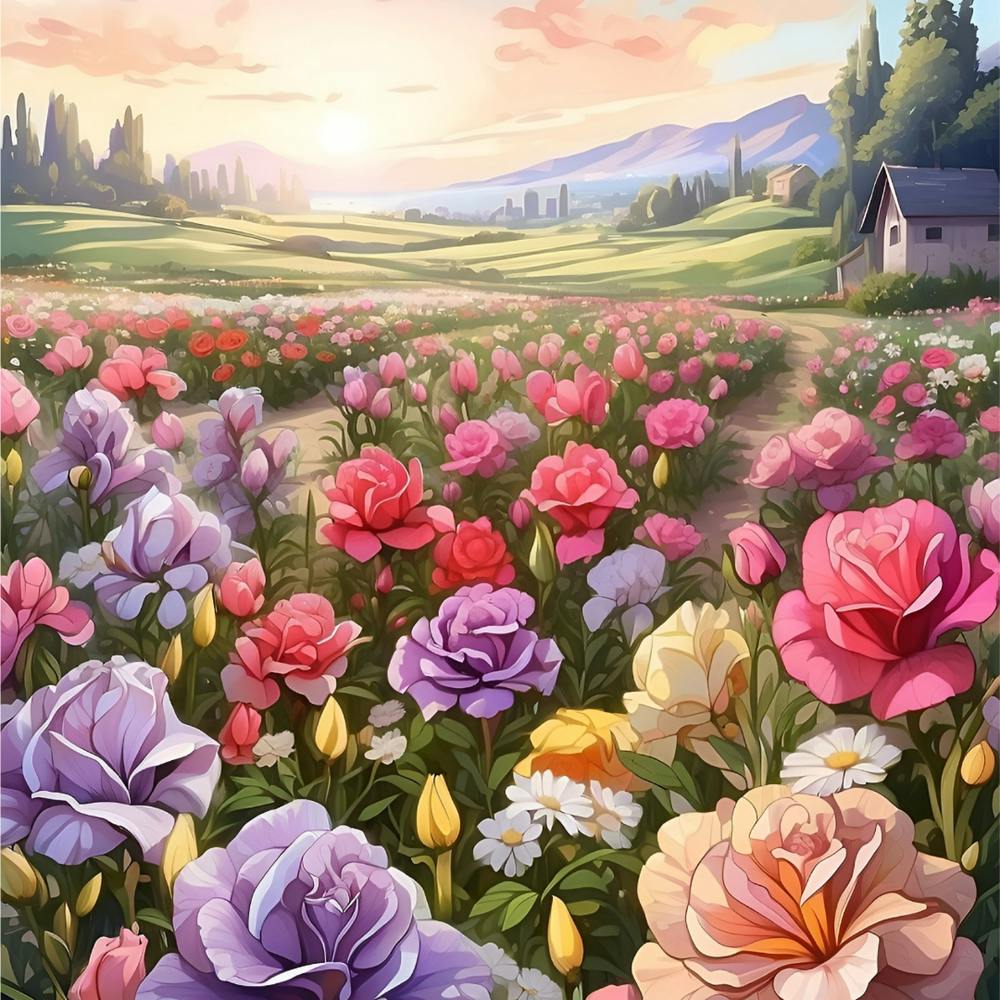 Field Of Flowers