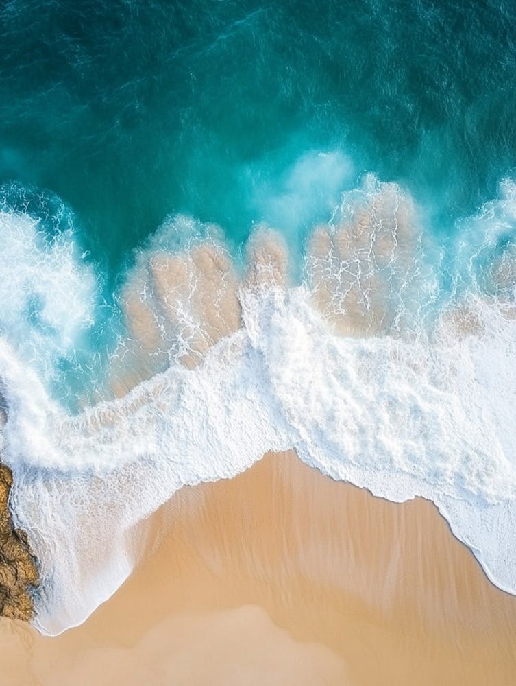 Aerial View Of A Beach 9