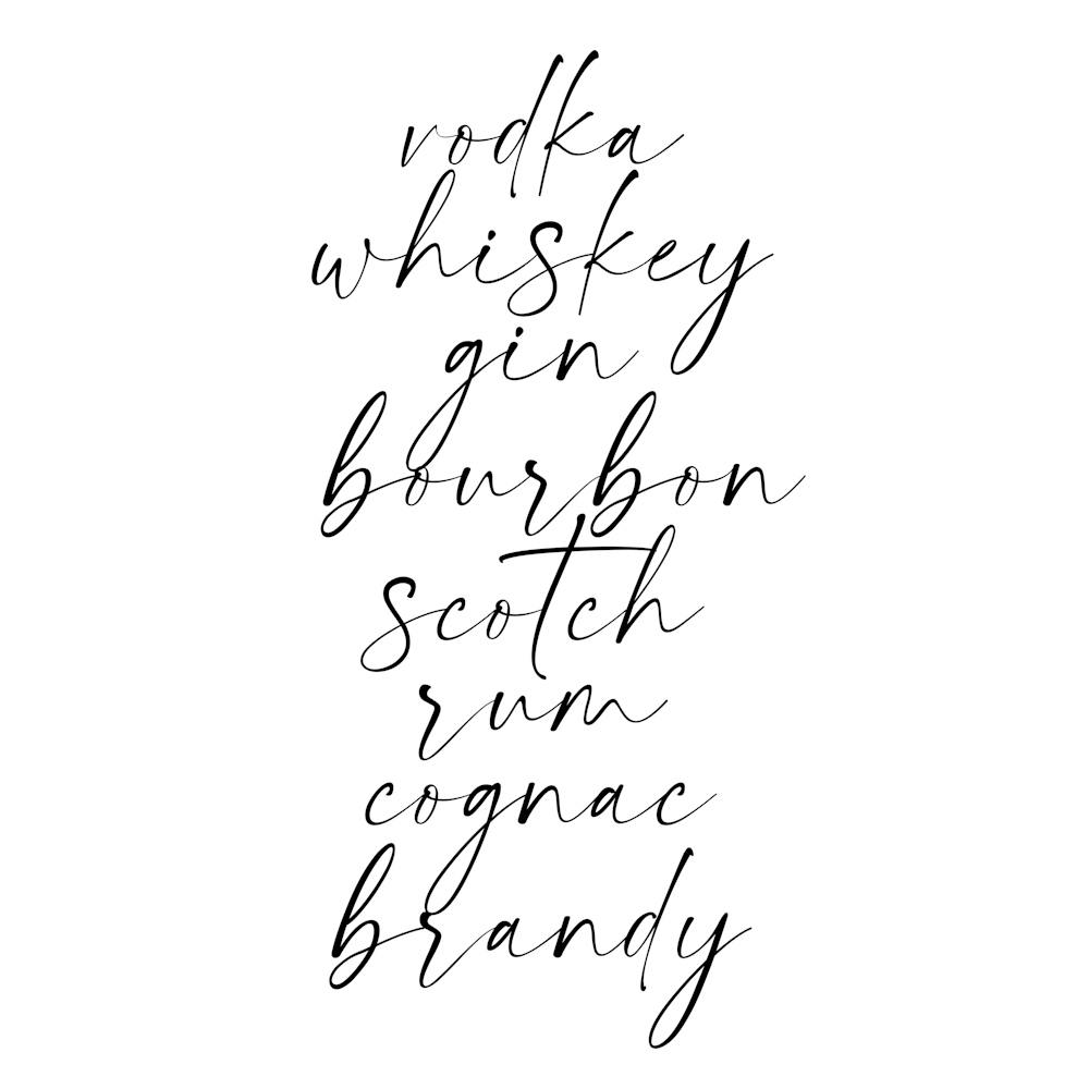 Bar Cart Script font 1