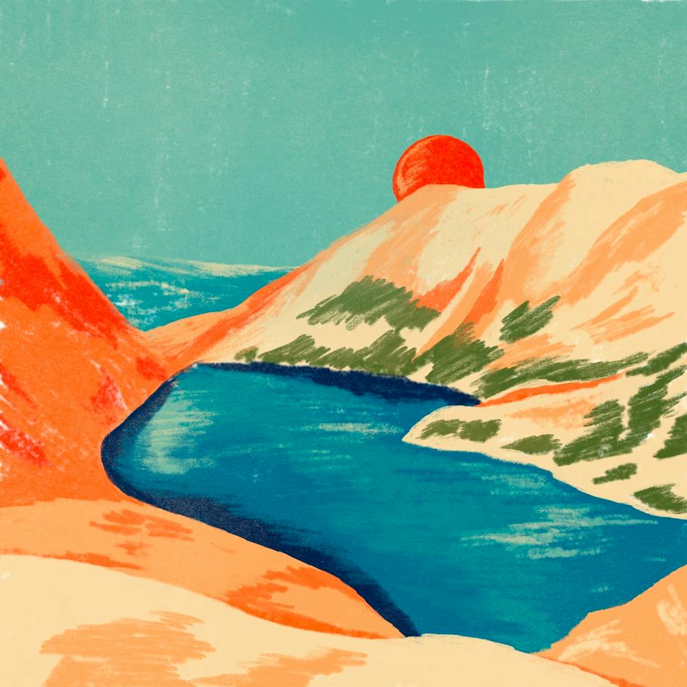 Landscape With A Lake
