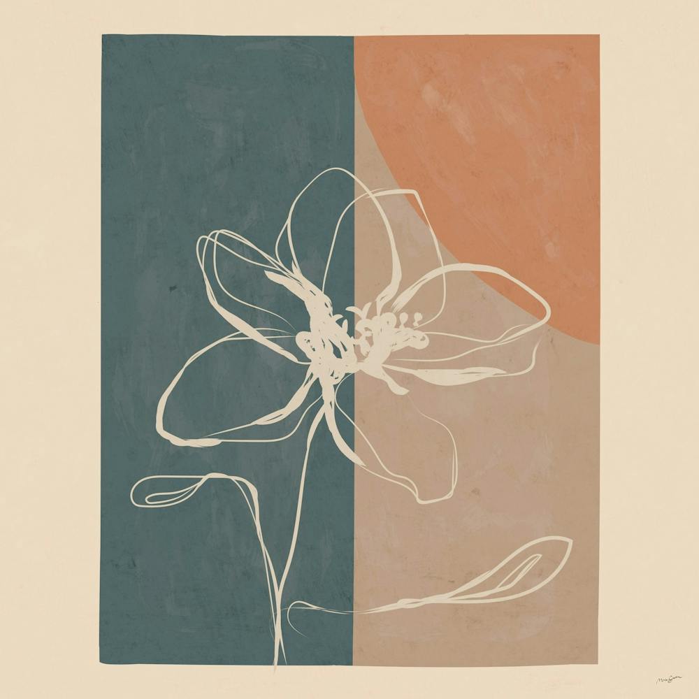 Abstract Line Flower 1