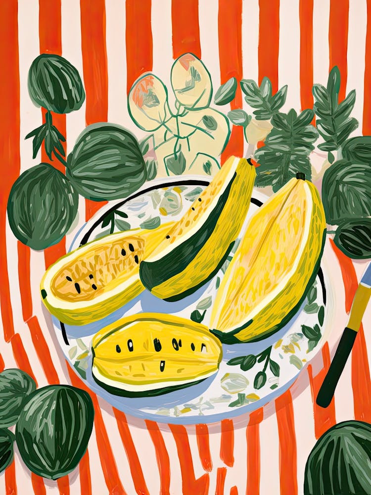 Summer Squash Summer Illustration 1