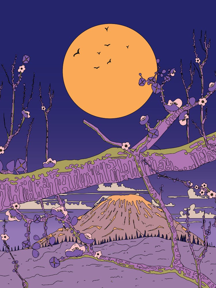 Moonlight In The Mountains