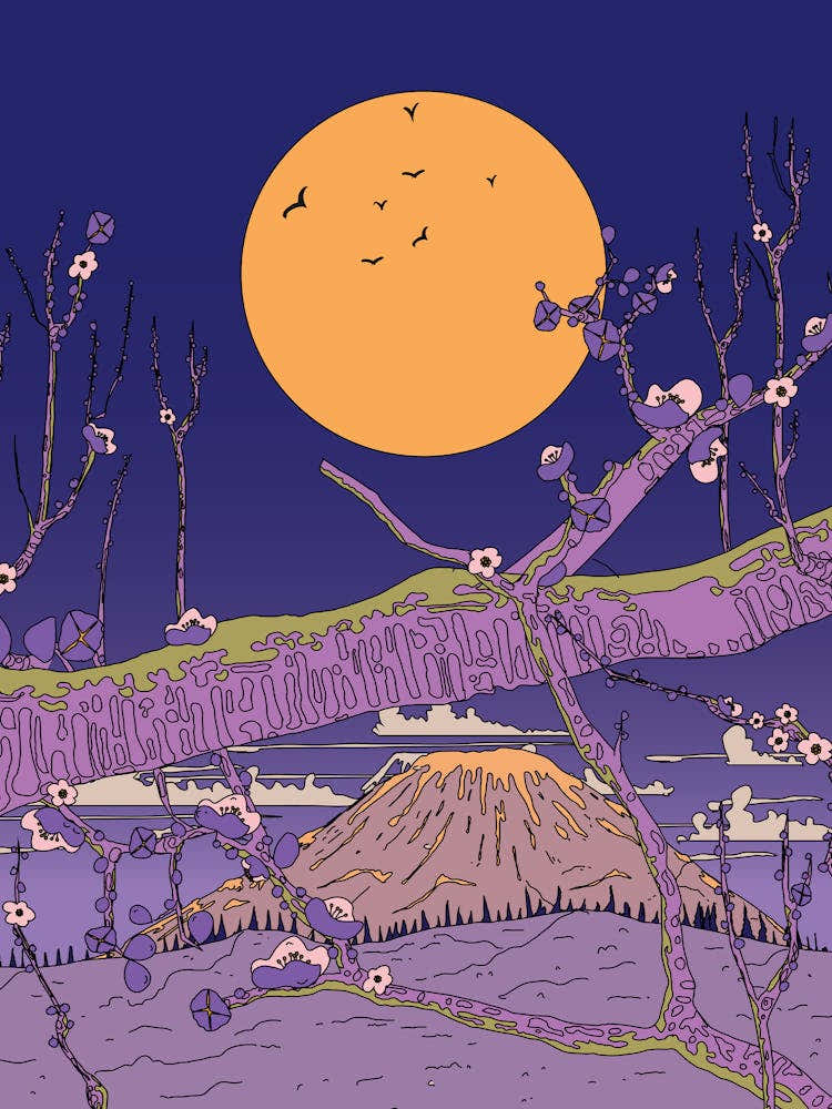 Moonlight In The Mountains