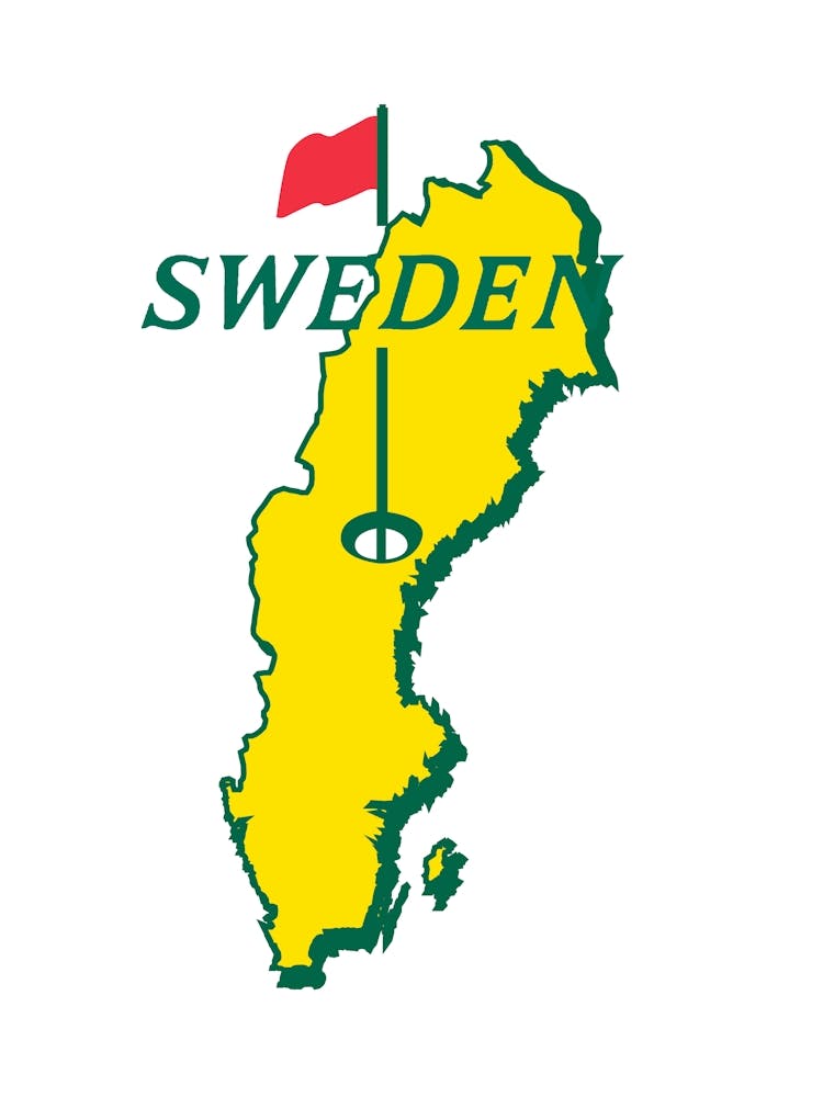Sweden Golfkarte