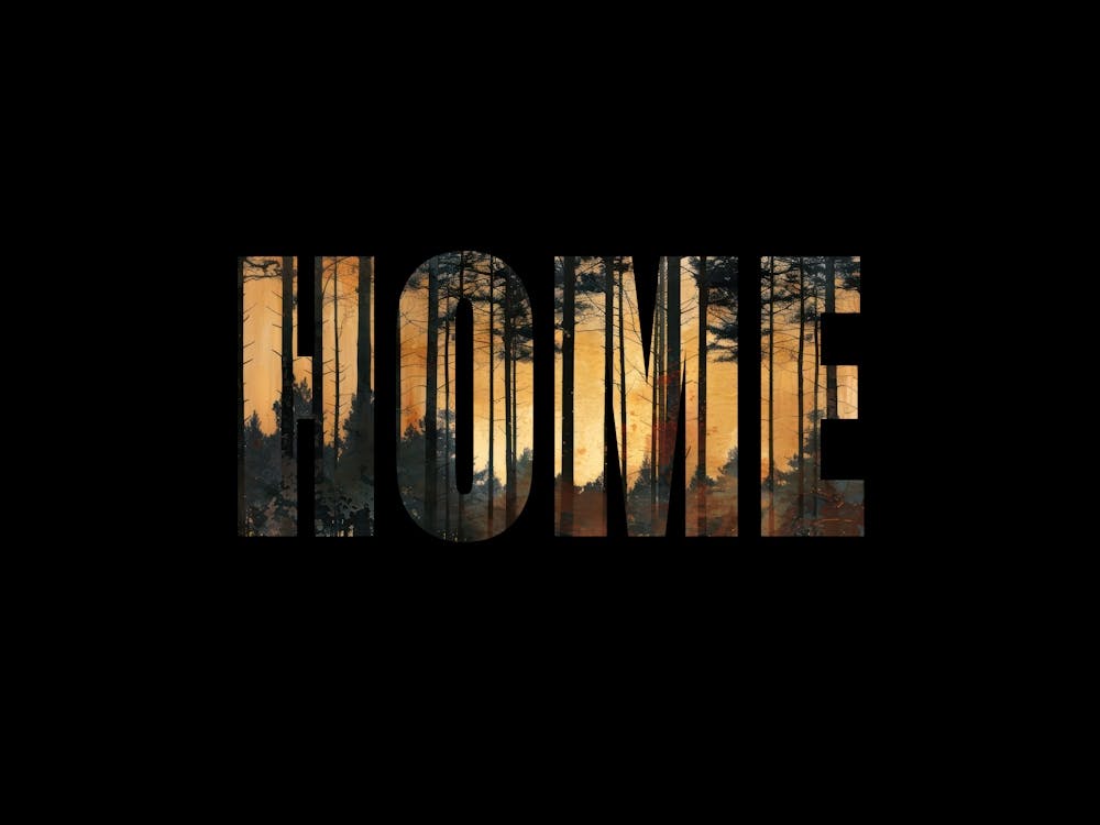 Home Poster Forest Collage 9