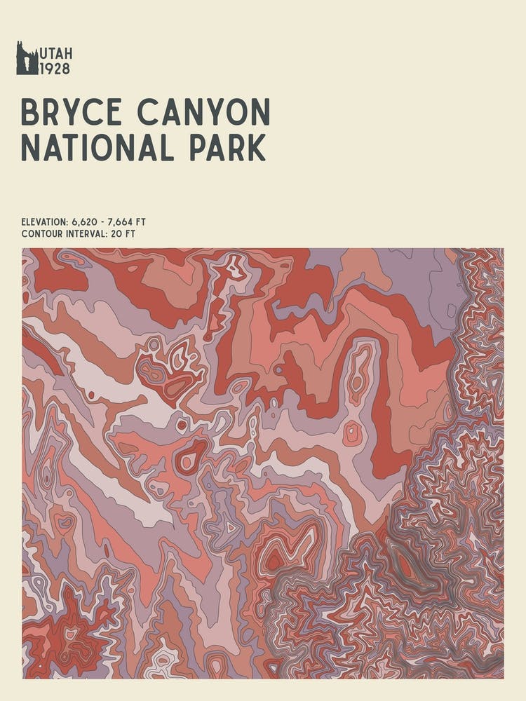 Bryce Canyon National Park Series Utah Usa