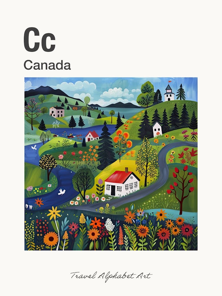 Kids Travel Alphabet  Canada 3