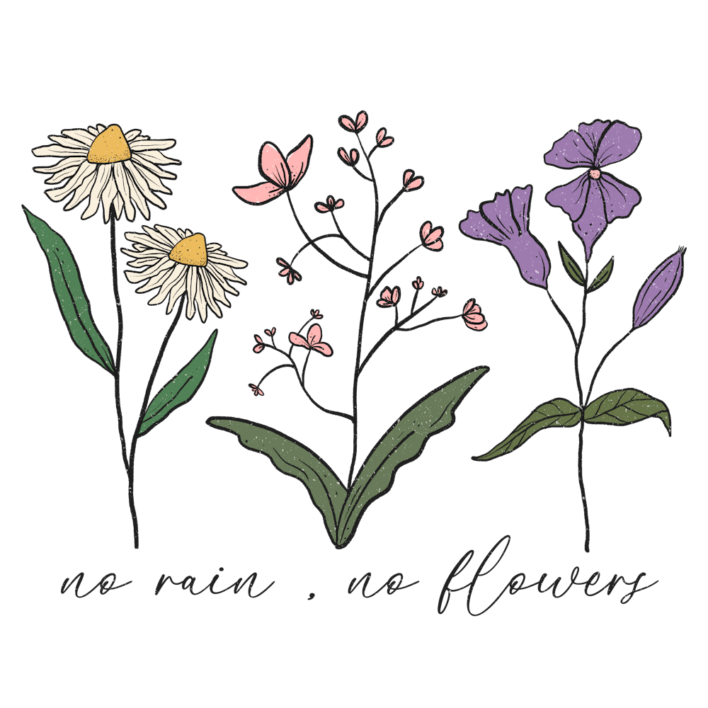 No Rain No Flowers 1
