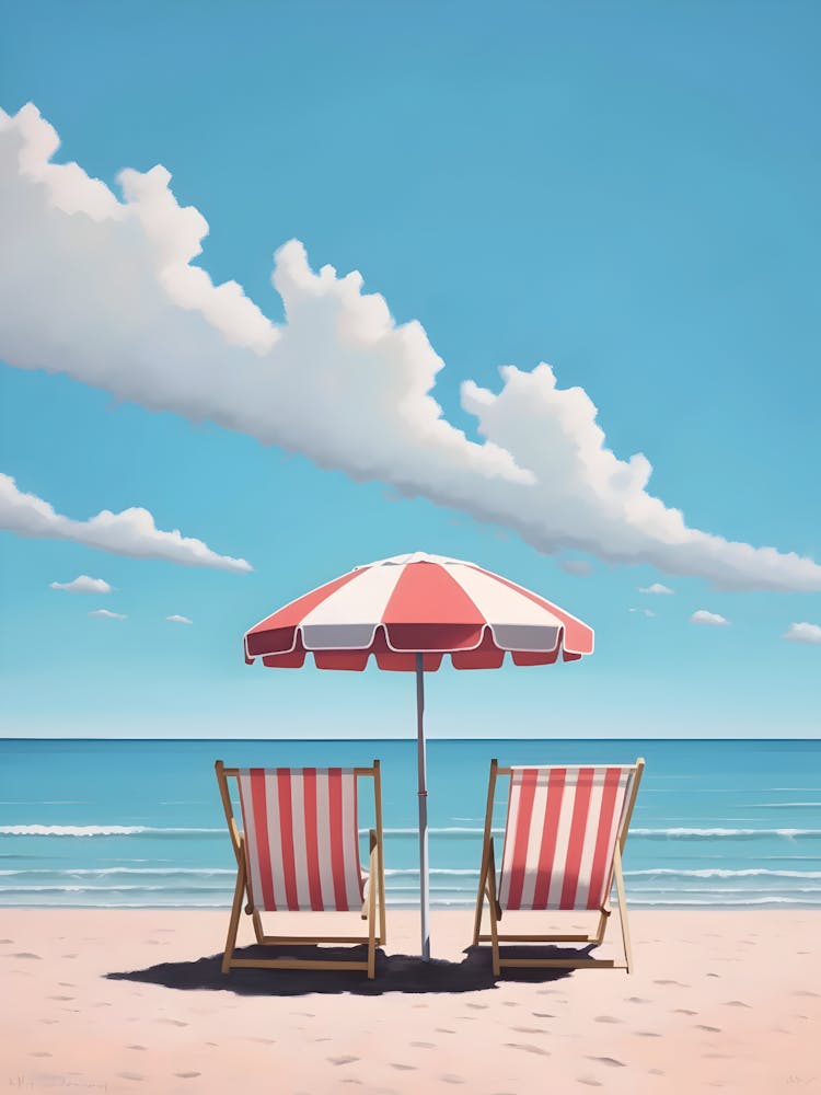 Two Chairs On The Beach